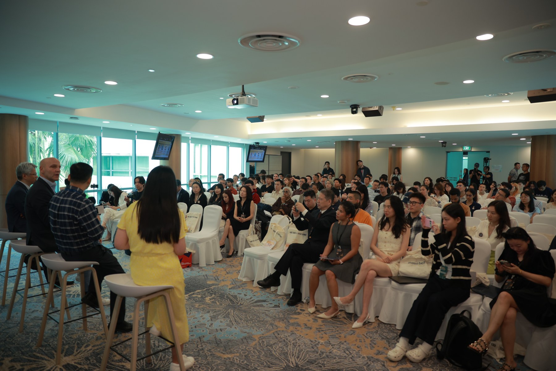 NTU afternoon forum audience